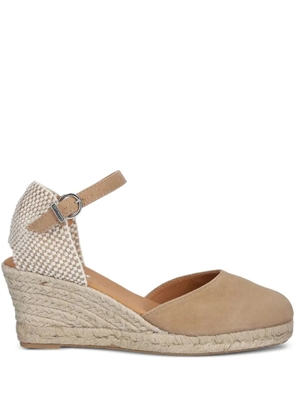 Barbour Elder wedge espadrilles - Neutrals