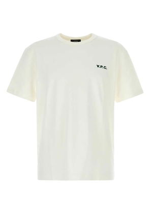 A.P.C. logo-detail T-shirt - White