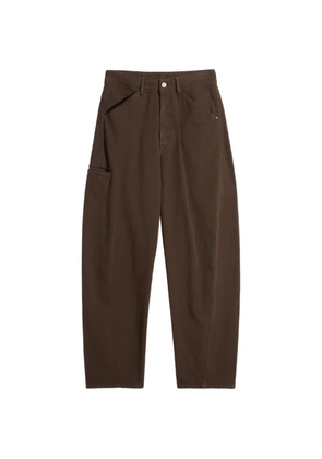 LEMAIRE multiple-pocket trousers - Brown
