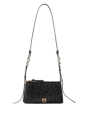 PINKO embellished-logo mini bag - Black