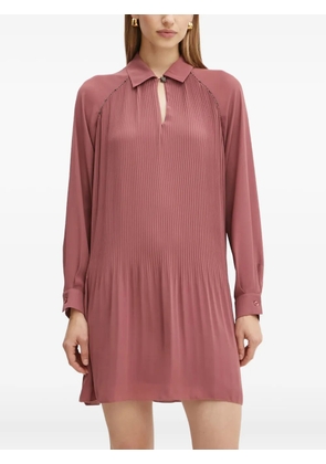 LIU JO collared mini dress - Pink
