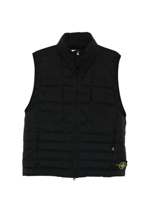 Stone Island zip-up gilet - Black
