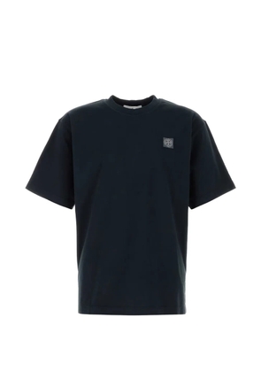Stone Island logo-patch T-shirt - Blue