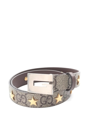 Gucci Pre-Owned 10s star-embellished belt - Neutrals