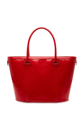 Christian Dior Pre-Owned 2009 Diorissimo Trotter Patent tote bag - Red