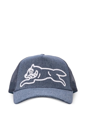 ICECREAM wolf-print trucker cap - Blue