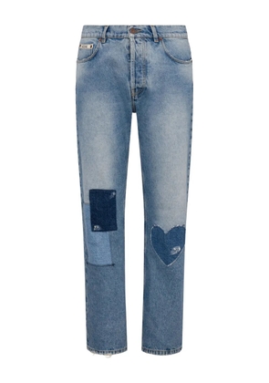 Moschino patchwork jeans - Blue