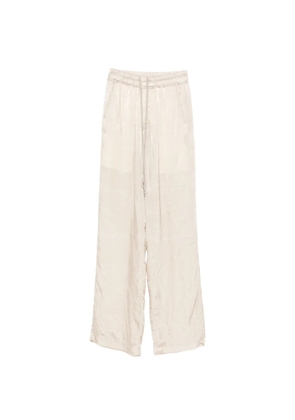 Rick Owens drawstring wide leg trousers - Neutrals