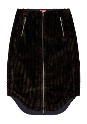 Diesel O-Llipop corduroy skirt - Black