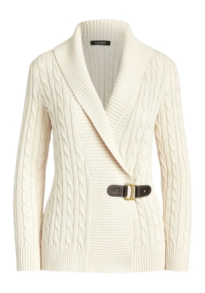 Lauren Ralph Lauren cable-knit cardigan - Neutrals