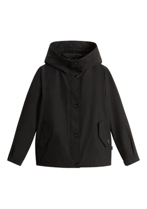 Woolrich quilted hooded jacket - Black