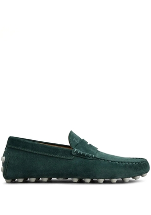 Tod's Gommino suede loafers - Green