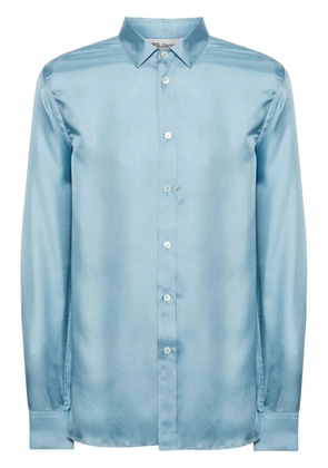 MODES GARMENTS lightweight silk shirt - Blue