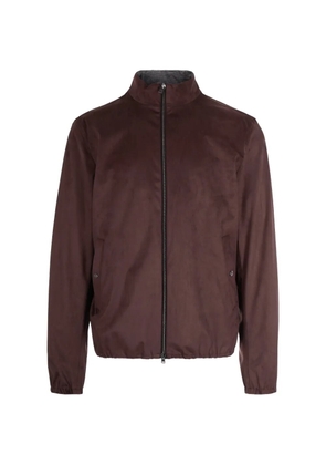 Herno zip bomber jacket - Brown