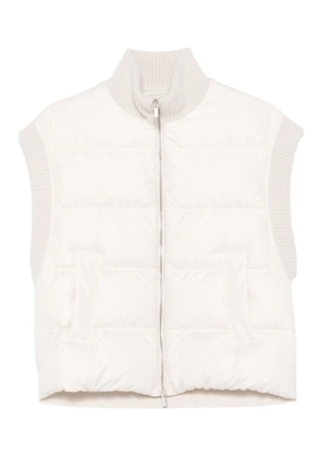Peserico quilted panelled gilet - Neutrals