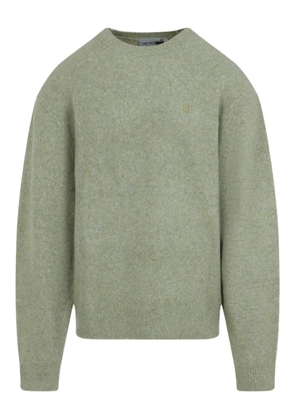 Carhartt WIP crew-neck logo-embroidered sweater - Green