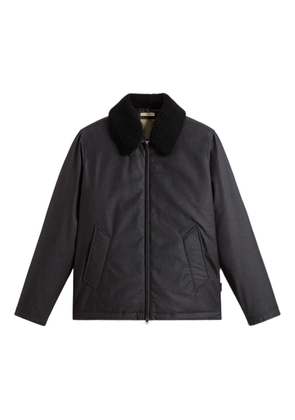 Woolrich sherpa-collar padded jacket - Grey