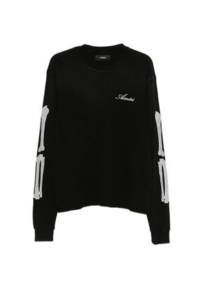 AMIRI bones-motif T-shirt - Black