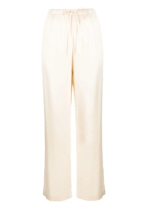 Reformation Olina silk trousers - Neutrals