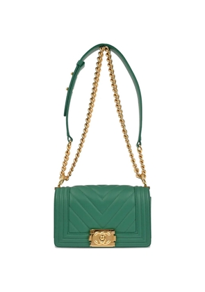 CHANEL Pre-Owned 2019 chain leather shoulder bag - Green