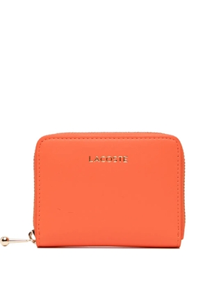 Lacoste logo-print wallet - Orange
