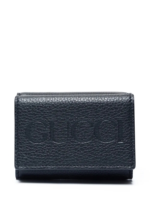 Gucci Pre-Owned 2020-2025 logo leather wallet - Black