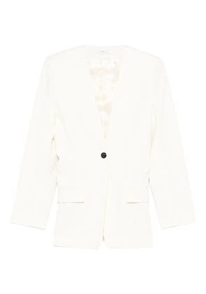 TOTEME Slouch buttoned blazer - Neutrals