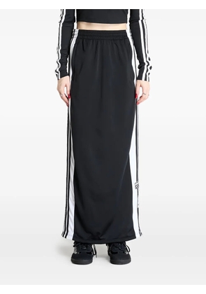 adidas Adibreak Adicolor side-stripe maxi skirt - Black