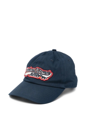 Autry x Maison Kitsuné patch baseball cap - Blue