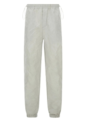 Ferragamo crinkled track pants - Grey
