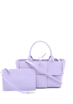 Bottega Veneta Pre-Owned mini Arco two-way handbag - Purple