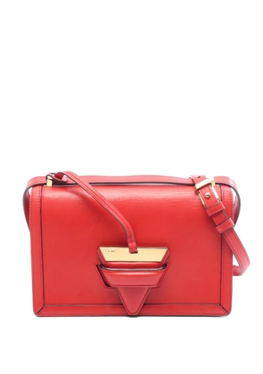Loewe Pre-Owned 2000s Barcelona leather shoulder bag - Red