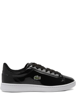 Lacoste patent leather sneakers - Black