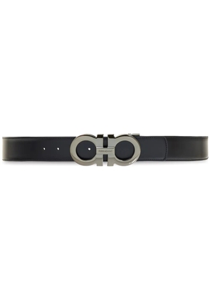Ferragamo Gancini reversible leather belt - Blue