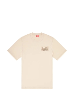 Diesel crew-neck T-shirt - Neutrals