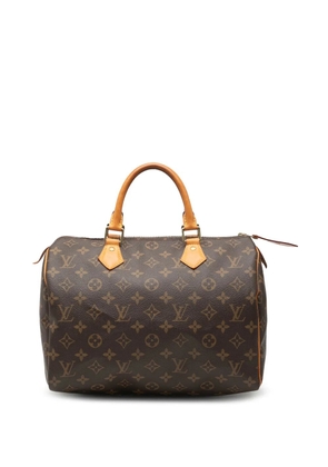 Louis Vuitton Pre-Owned 2016 Monogram Speedy 30 boston bag - Brown