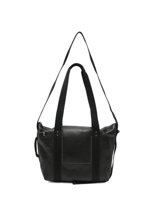 Rick Owens logo-embossed tote bag - Black
