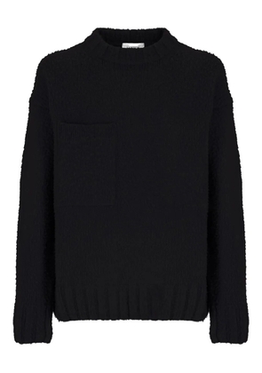 Laneus crew-neck wool sweater - Black