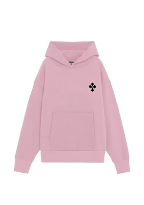 BARROW graphic-print hoodie - Pink