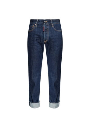 DSQUARED2 Tomboy cuffed-hem jeans - Blue