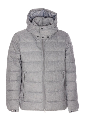 Save The Duck zip removable-hood jacket - Grey