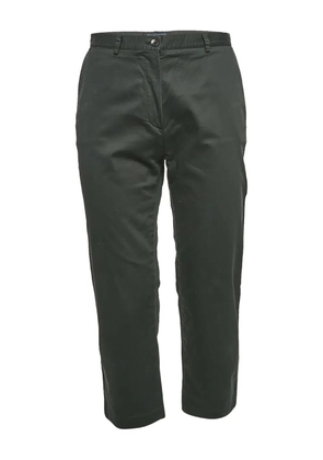 Burberry Pre-Owned logo-appliqué trousers - Grey