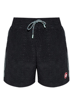 Casablanca embroidered shorts - Black