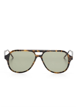 Thom Browne Eyewear tortoiseshell-effect sunglasses