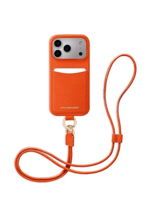 MAISON de SABRÉ Sling iPhone 17 Pro case - Orange