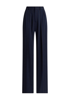 Ralph Lauren Collection Jody striped pleated trousers - Blue