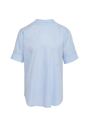 Nº21 short-sleeve blouse - Blue