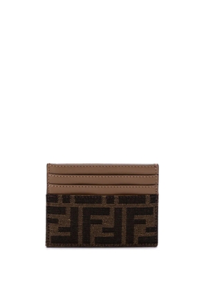 FENDI FF card holder - Brown