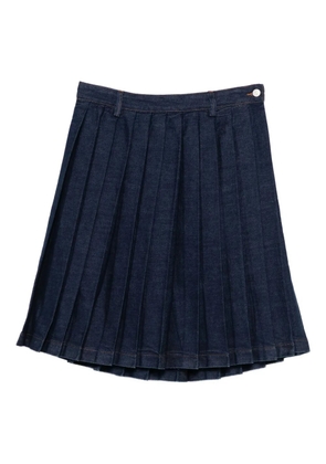 7 For All Mankind pleated skirt - Blue