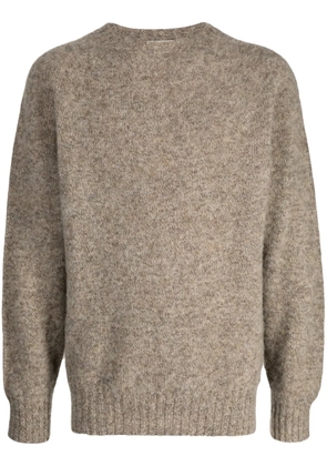 YMC Earth Jets knit jumper - Brown